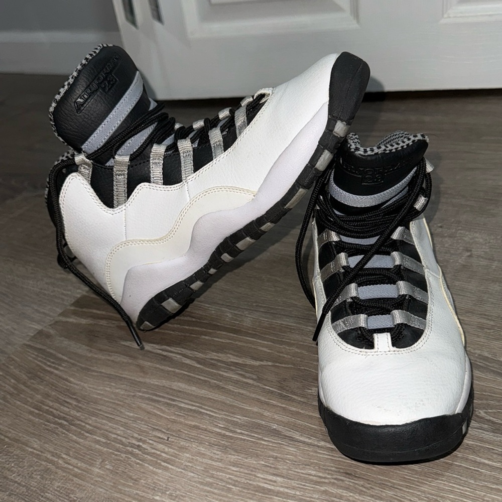 Size 6Y Air Jordan 10 retro steel 2013